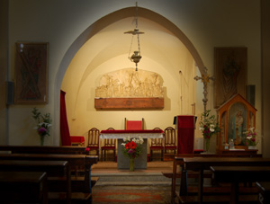 Altare originale della Chiesa Santi Pietro e Paolo - Colmine