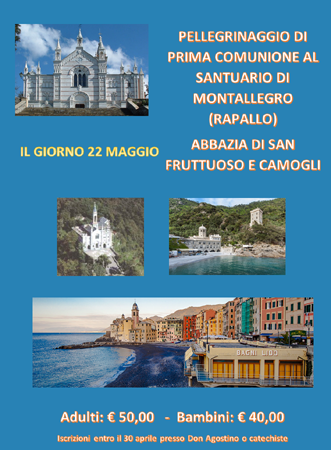 Pellegrinaggio prima COmunione 2019 Pellegrinaggio prima Comunione 2019